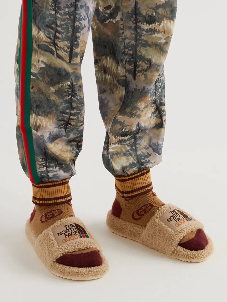 the north face gucci pants